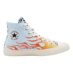 Converse Chuck Taylor All Star 7.5 Womens Flame Twisted Archive Hi-Top Sneakers